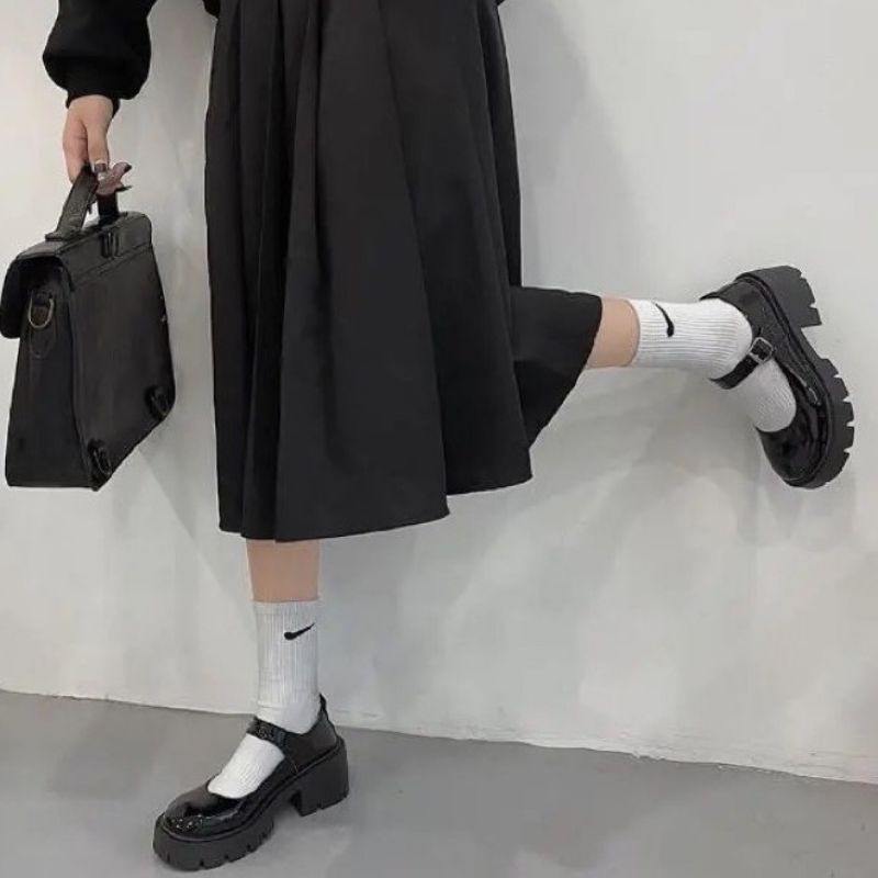 Giày lolita đế cao ulzzang