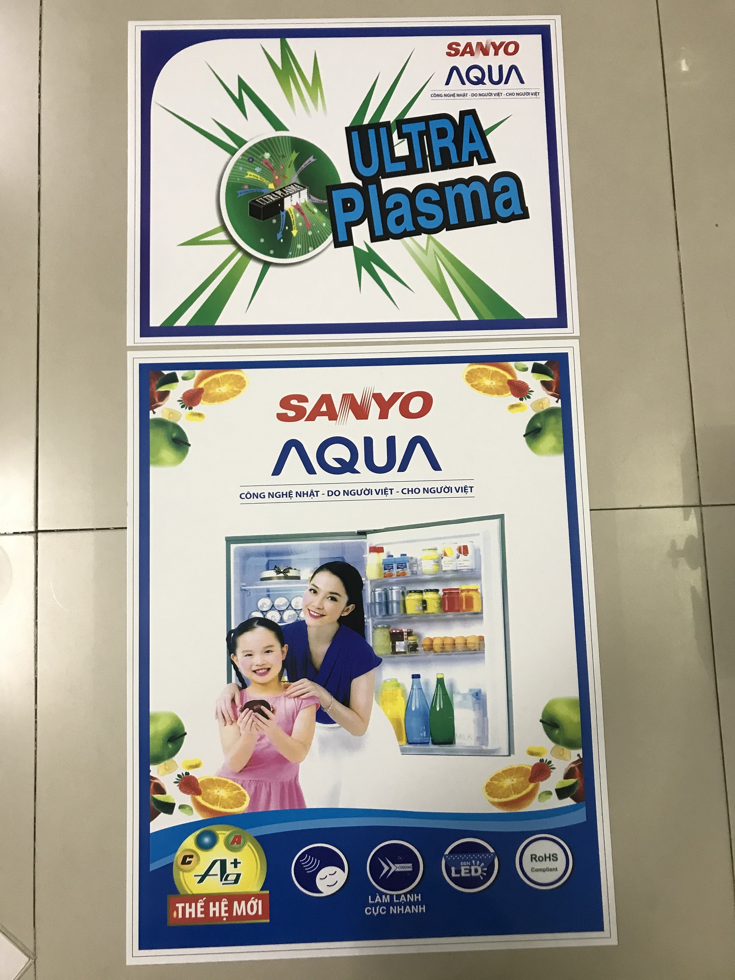 [HCM]Miếng dán tủ lạnh Sanyo Aqua - Tem dán tủ lạnh Sanyo Aqua (mẫu 6)