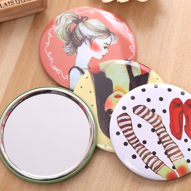 Gương Mini Hàn Quốc Siêu Dễ Thương