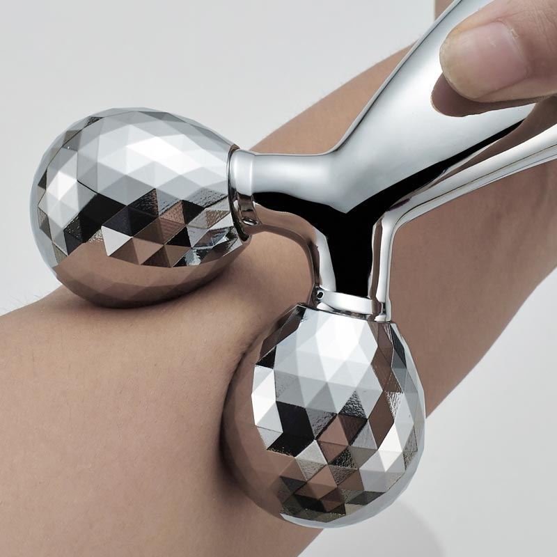 Cây Lăn Massage Mặt 3D INOX