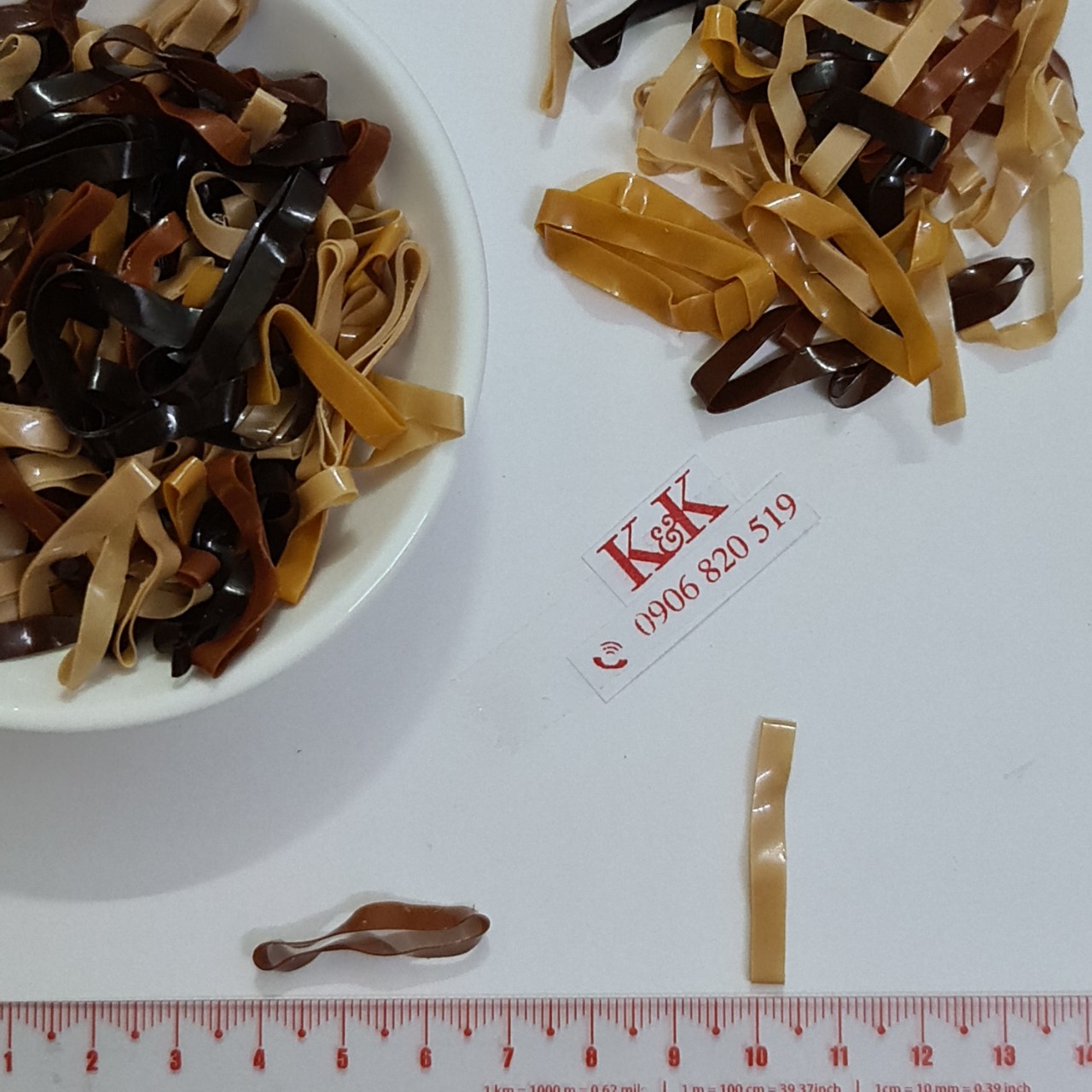 ❧K&K☙ THUN CỘT TÓC DẺO NHIỀU MÀU
