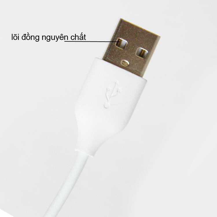 Cáp sạc ngắn Type-C 20cm Chuẩn