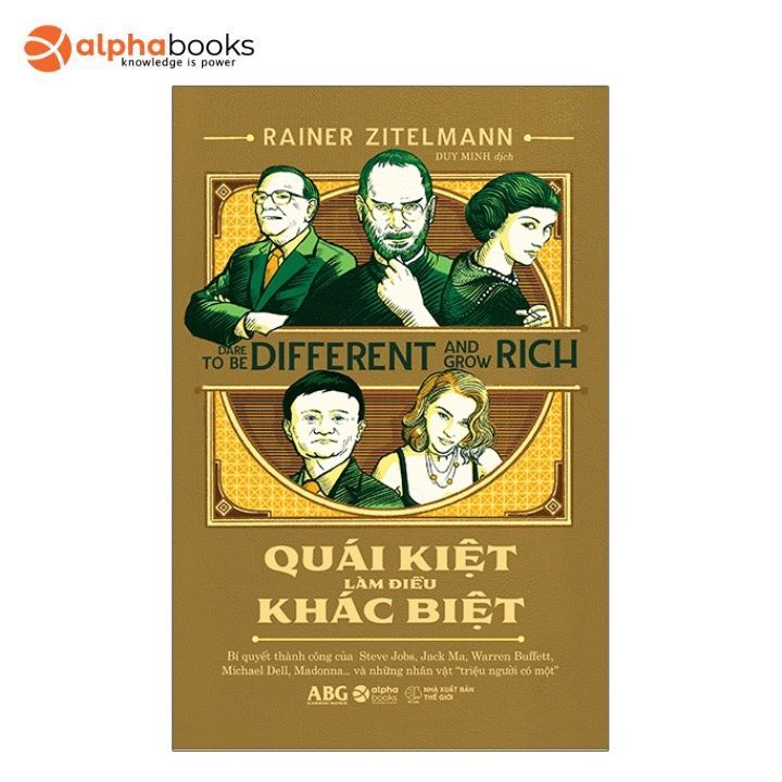Sách Mới Alphabooks - Quái Kiệt Làm Điều Khác Biệt