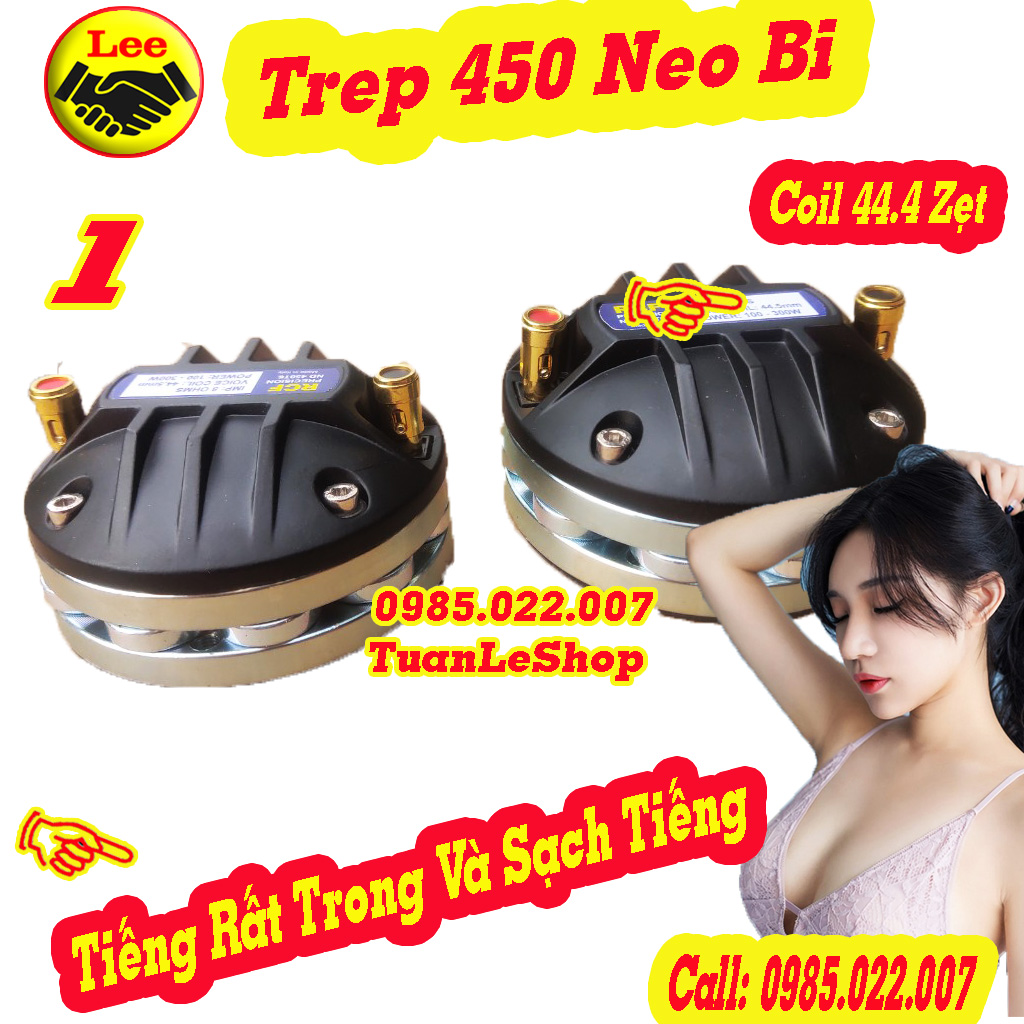 Loa treble neo, loa treble 450 neo bi r c f cao cấp nhập khẩu - giá 2 cái