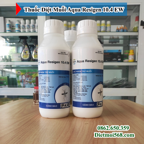 Thuốc diệt muỗi Aqua Resigen 10.4EW - (Chai 1 lít)