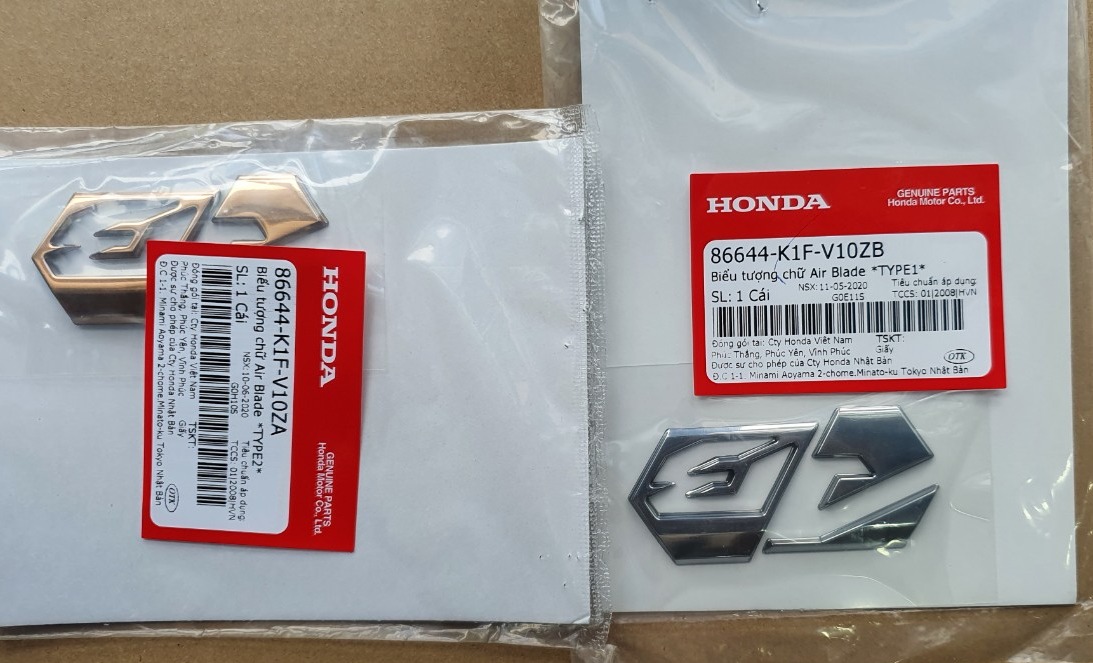 [HCM]BỘ TEM NỖI HONDA AIRBLADE 2020
