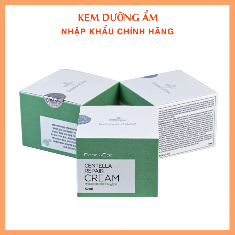 Kem dưỡng ẩm phục hồi da CENTELLA GOODNDOC