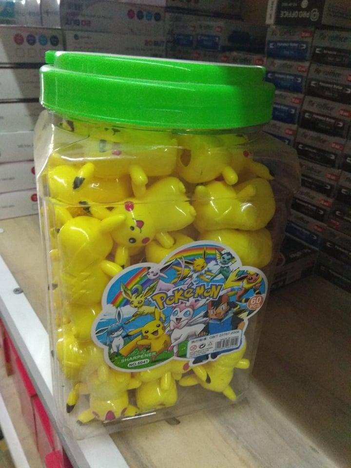 60 chiếc gọt chì pikachu đẹp ( 1 lọ  )
