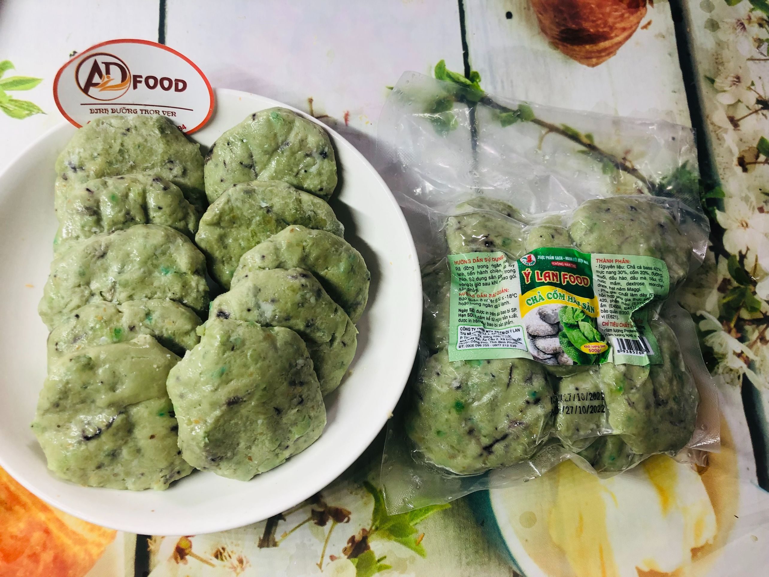 Chả cốm Hải sản 500gr