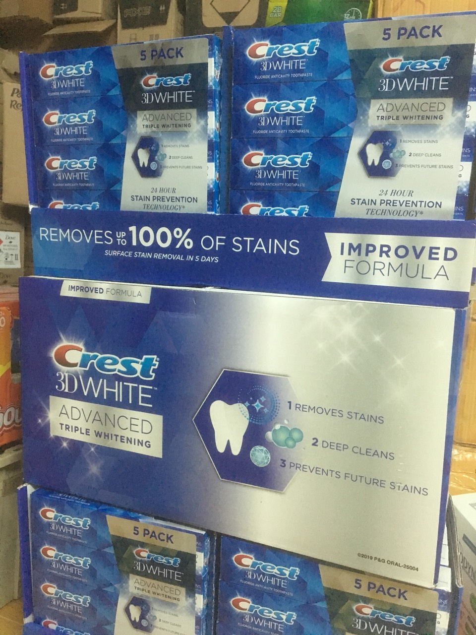 [HCM]Kem Đánh Răng Crest 3D White Advanced 158gr – Mỹ