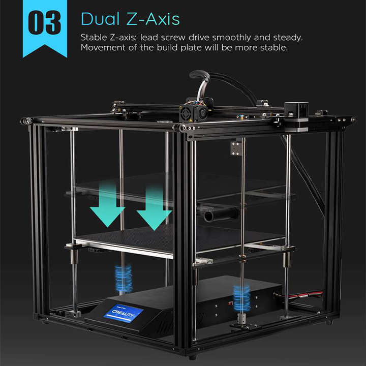 [Trả góp 0%] Máy in 3d Creality Ender 5 Plus khổ in 35*35*40cm