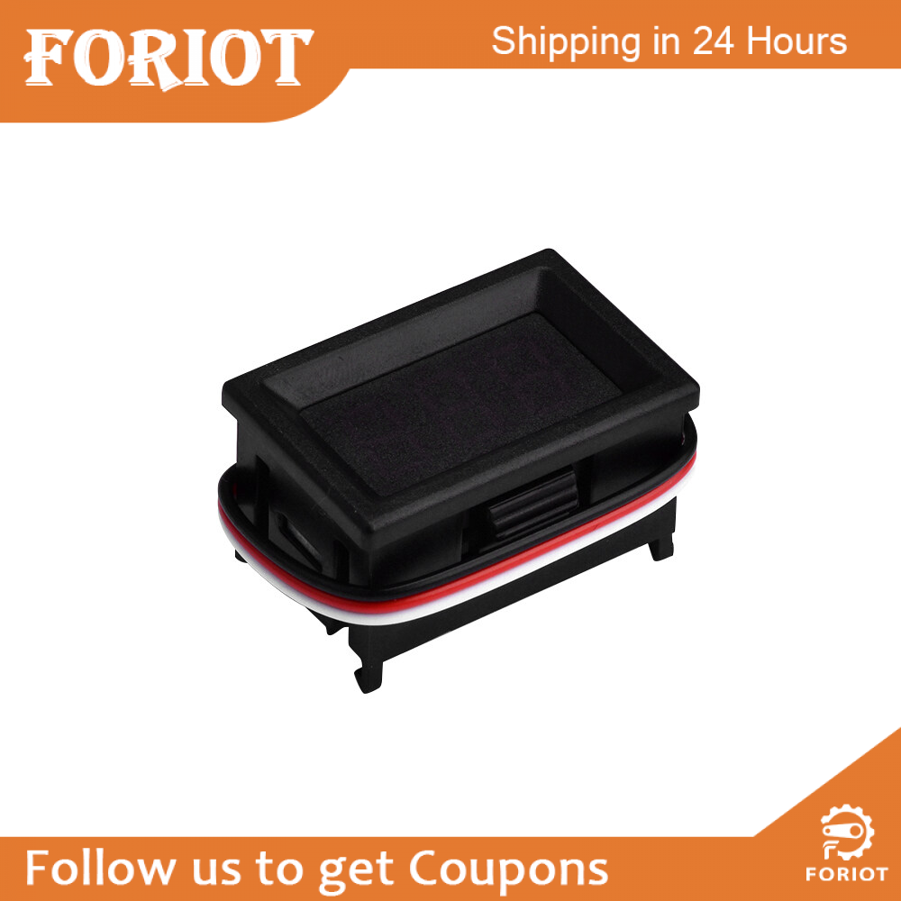 Foriot Vôn Kế Kỹ Thuật Số 0.36 Inch DC 3-30V Thiết Bị Kiểm Tra Điện Áp Đồng Hồ Đo Điện Áp 3 Dây Màn Hình LED Cho Xe Hơi Gắn Bảng Điều Khiển Động Cơ