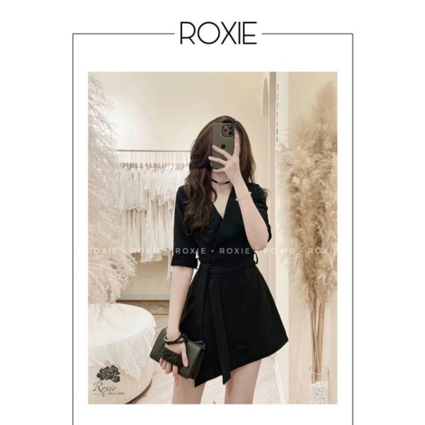 Đầm jum dự tiệc big size chéo tà chất cotton