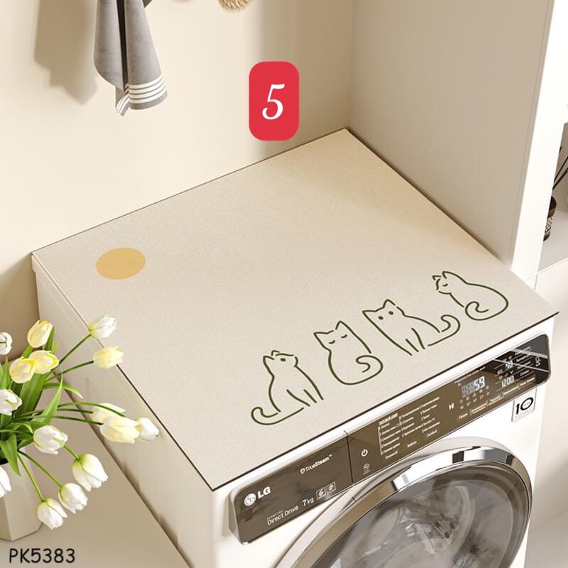 Thảm che bụi máy giặt, tủ lạnh