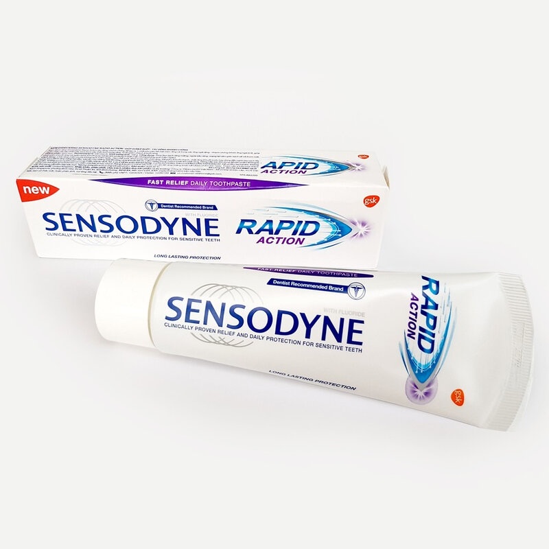 Kem Đánh Răng Sensodyne Làm Giảm Ê Buốt Nhanh 100g
