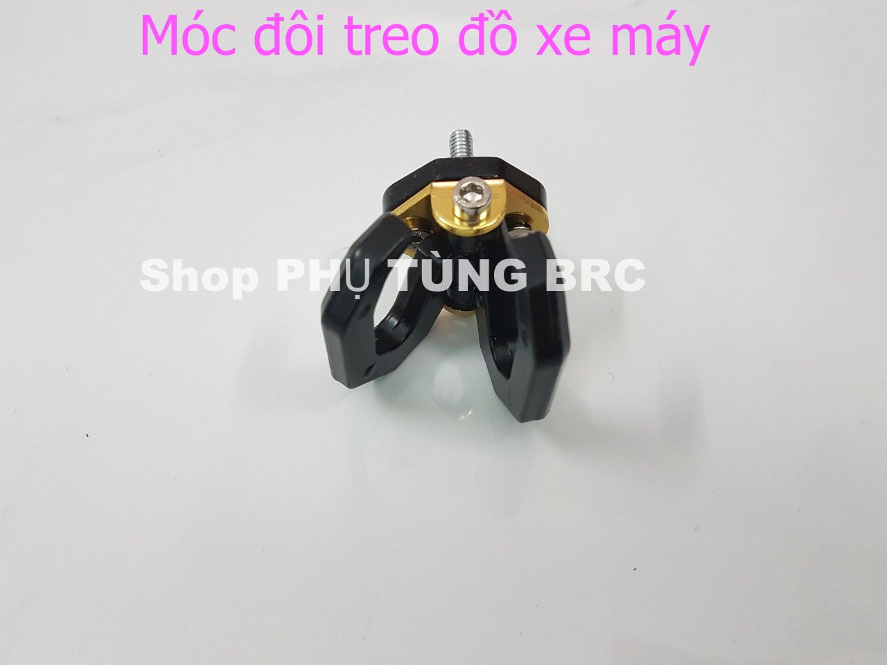 Móc đôi CR7 treo đồ xe máy ( SL: 1 cái móc đôi)