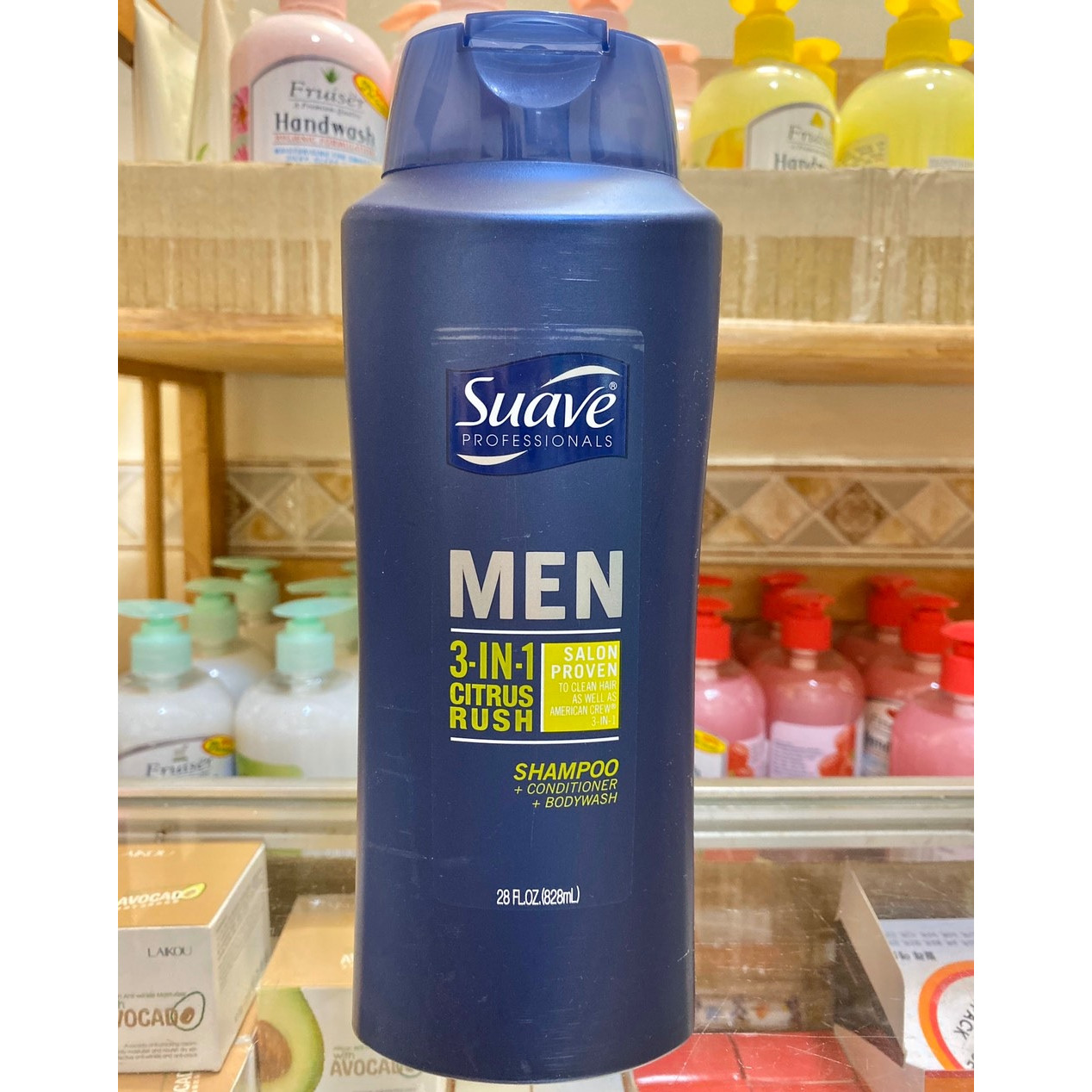 [HCM]SỮA TẮM GỘI XẢ SUAVE MEN 828ML [MỸ]