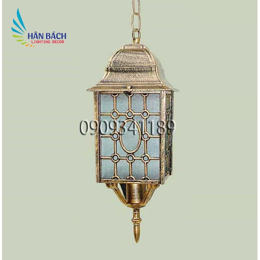 Đèn thả ngoài trời,đèn treo ban công mái hiên HABALI