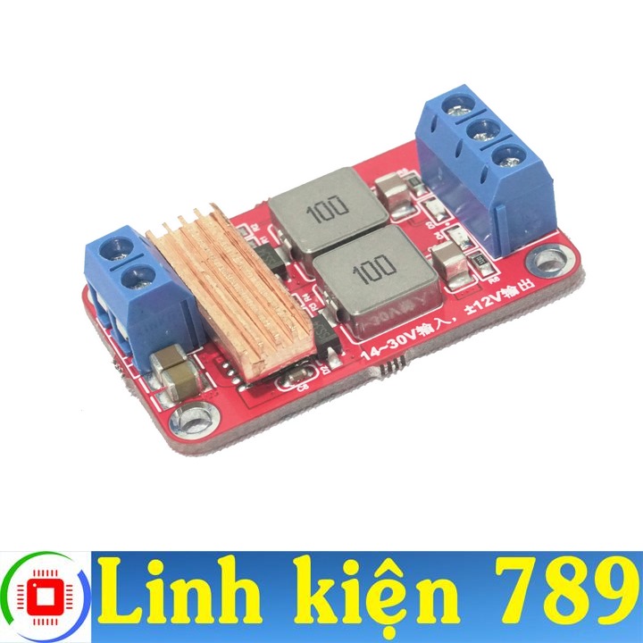Mạch tăng áp 12v lên 12v đôi +/-12v