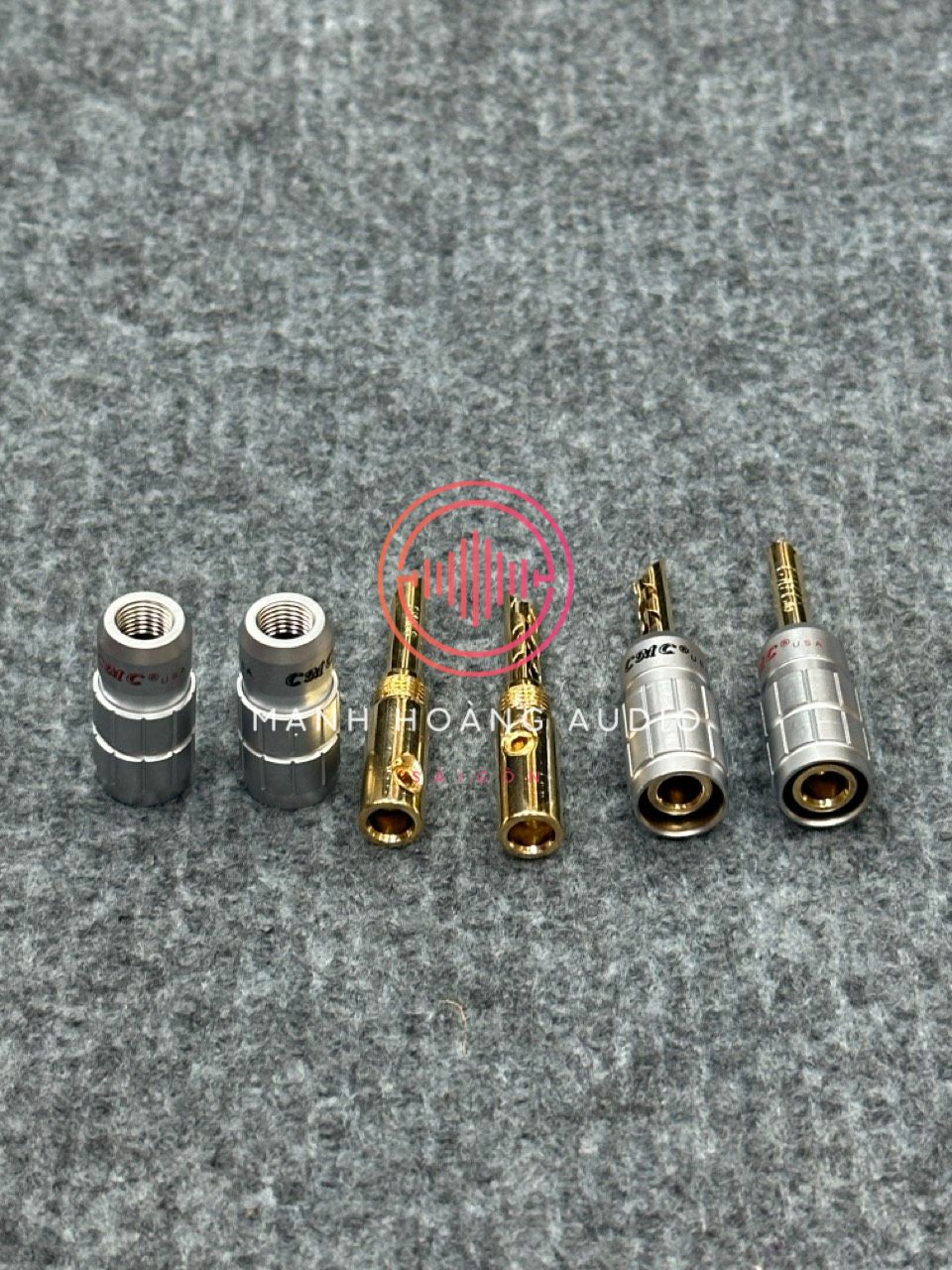Combo 4 jack ( 2 Cặp Bắp chuối CMC mỹ ) - Mạnh Hoàng Audio