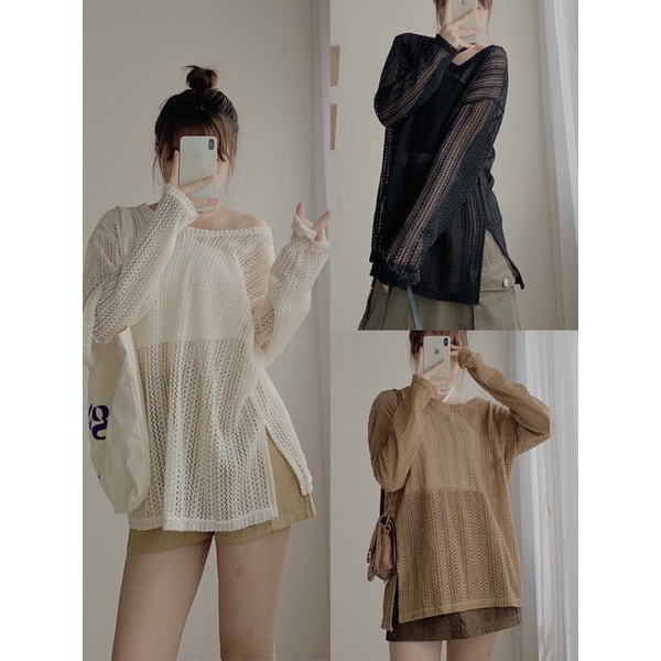 Set áo lưới kèm áo yếm 781