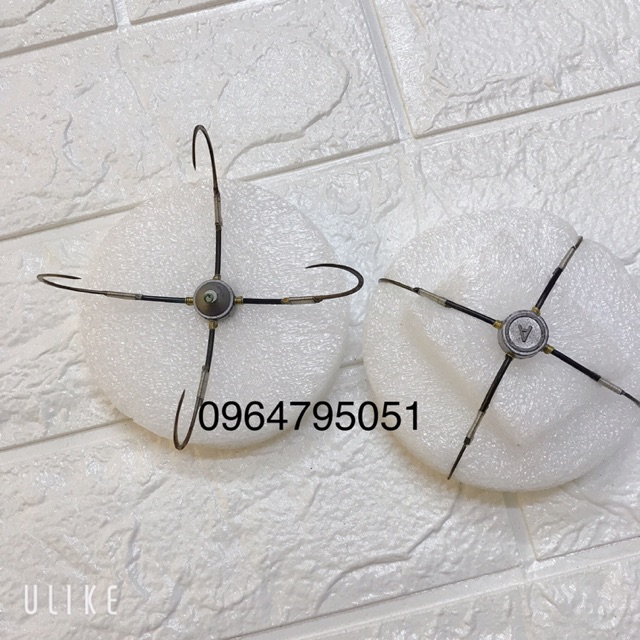 Lưỡi tứ câu cá ( câu lục xa bờ bắt cá lớn )  (cam kết bảo hành đổi trả trong 2 tuần đầu)