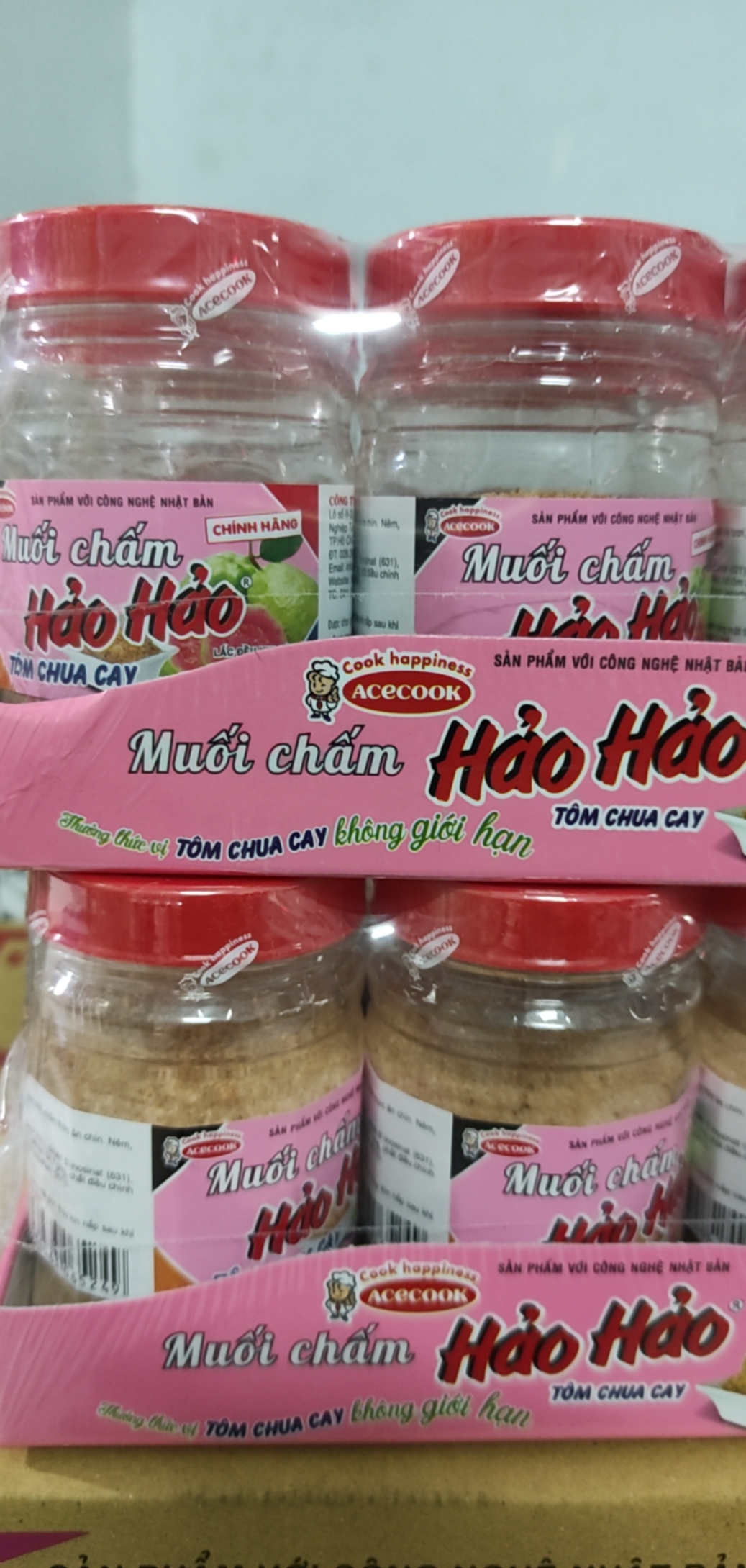 combo 3 hũ muối chấm Hảo Hảo