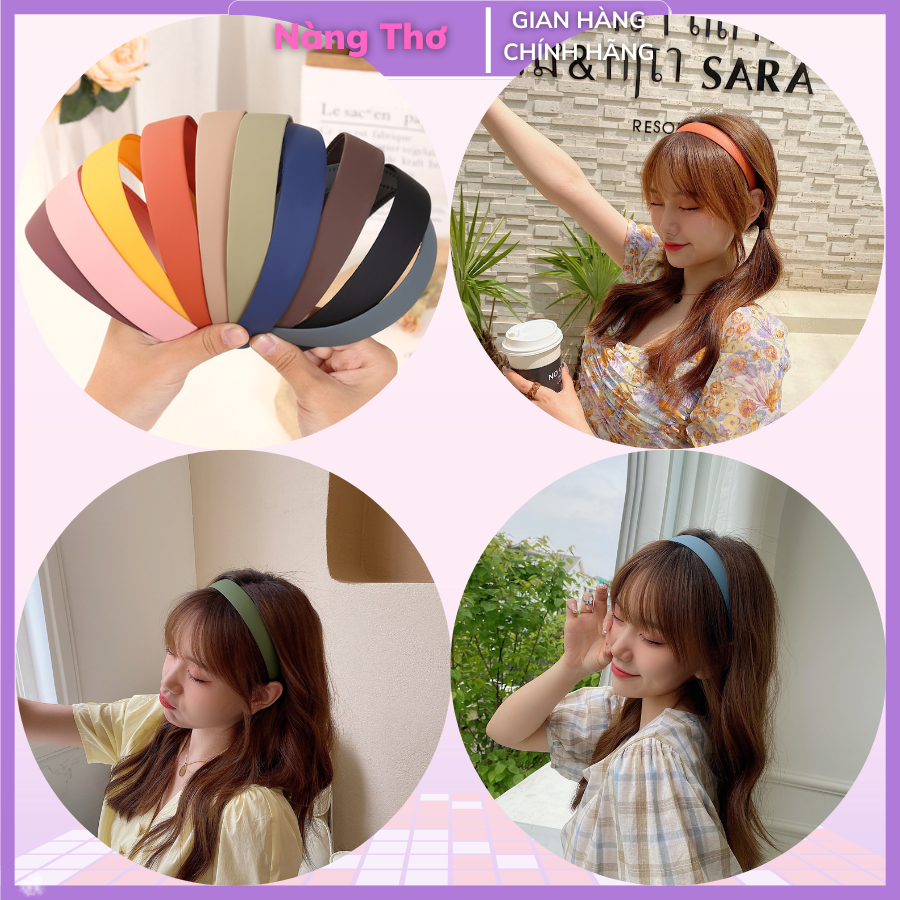 Cài Tóc Nhựa Bản To 2,5cm Cho Nữ
