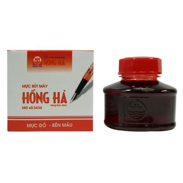 Mực Hồng Hà các màu (lọ 60ml)