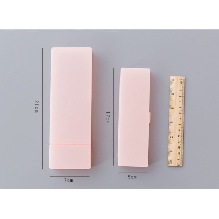 [HCM]Hộp bút nhựa Pastel