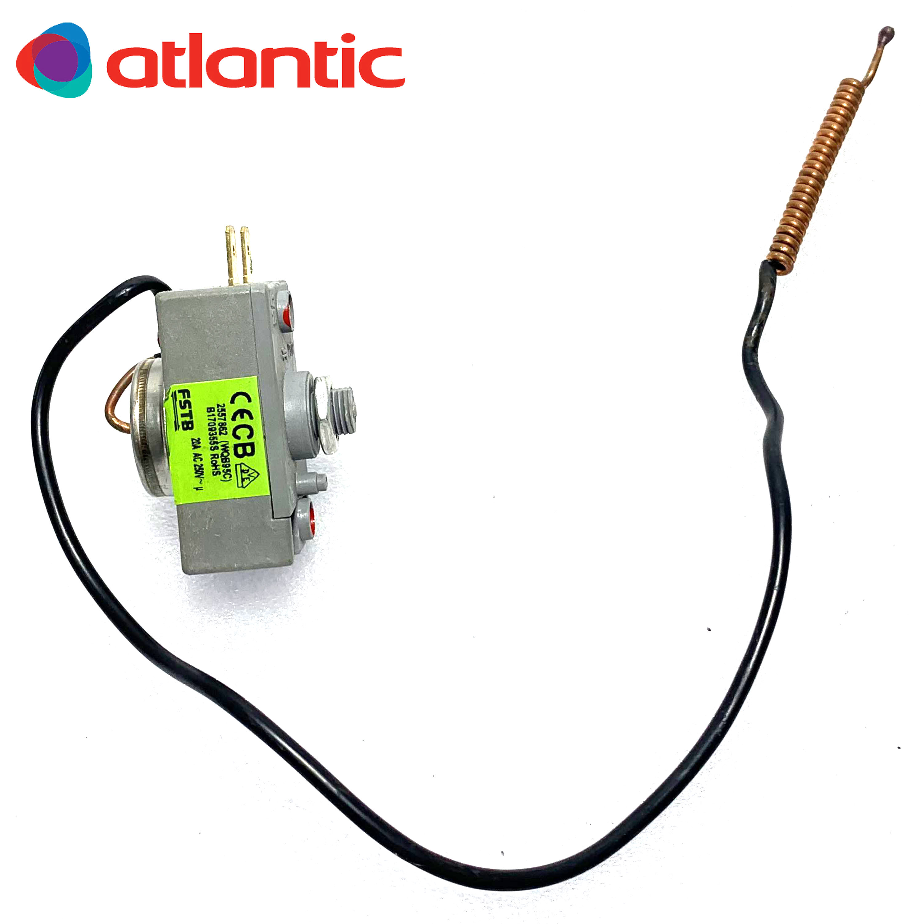 Rơ le Chống Cháy Khô bình nước nóng Atlantic (Thermostat)