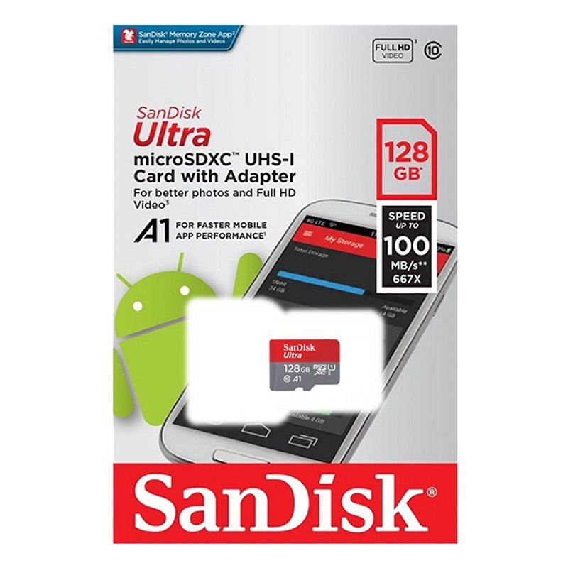 THẺ NHỚ 128GB SAN DISK HD NÉT CĂNG