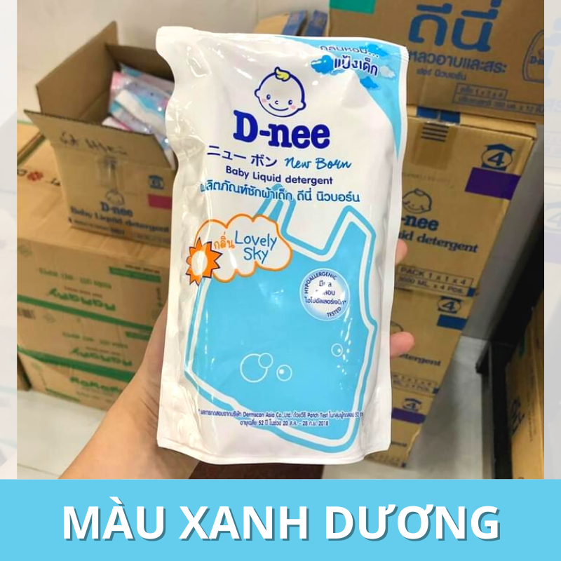 (Chính Hãng) Nước giặt Dnee Thái Lan túi 1.4 lít cho bé