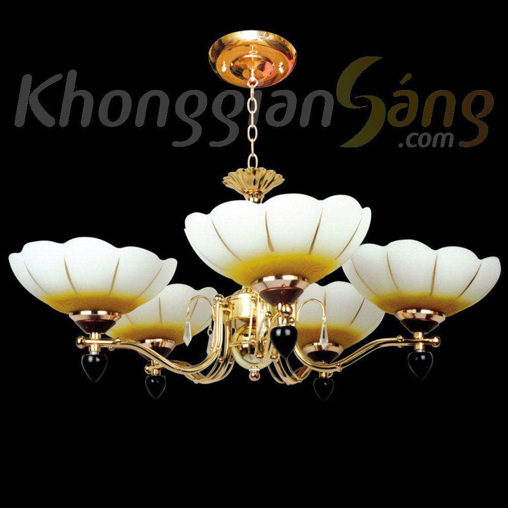 ĐÈN CHÙM CỔ ĐIỂN (PHI 500mm x H500mm) KGC-6211/5A