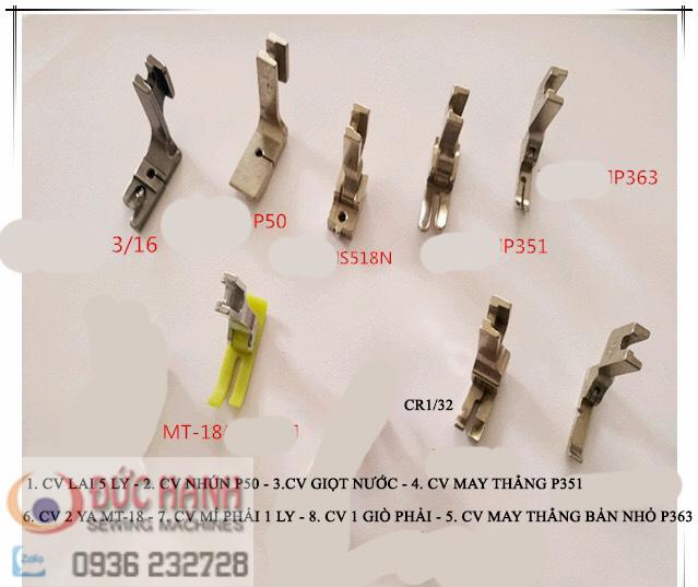 COMBO BỘ CHÂN VỊT MÁY CÔNG NGHIỆP 1 KIM