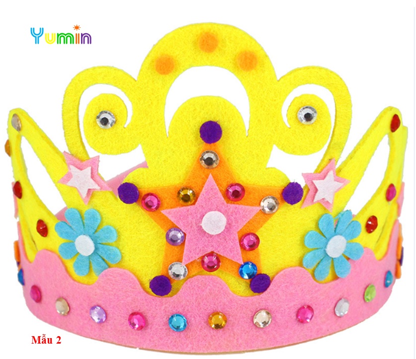 Vương miện thủ công cho bé tự làm (HCM)