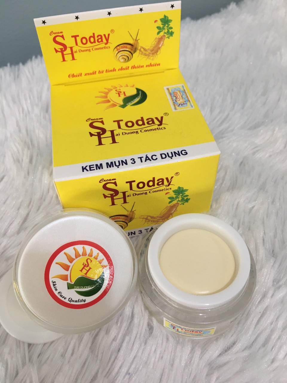 Kem mụn 3 tác dụng 10g (79.9k) SH Today Vàng