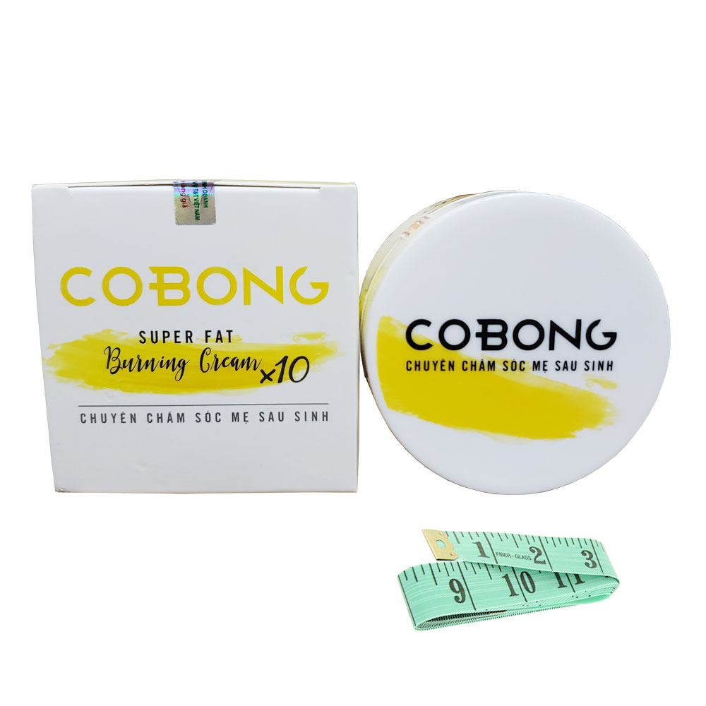 [HCM]Kem tan mỡ Cô Bông x10 giúp giảm mỡ bụng kèm Thước Dây