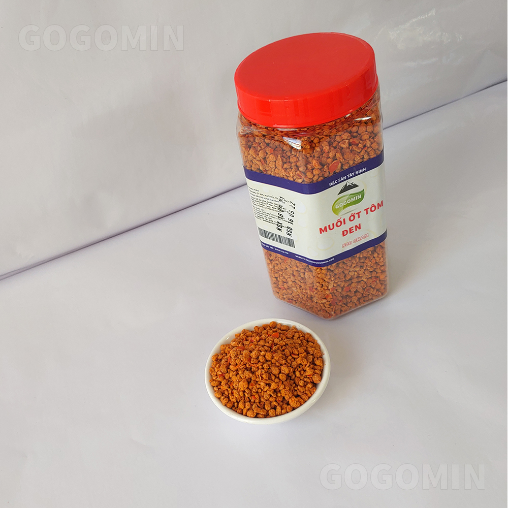 Muối Ớt Tôm Đen - GoGoMin