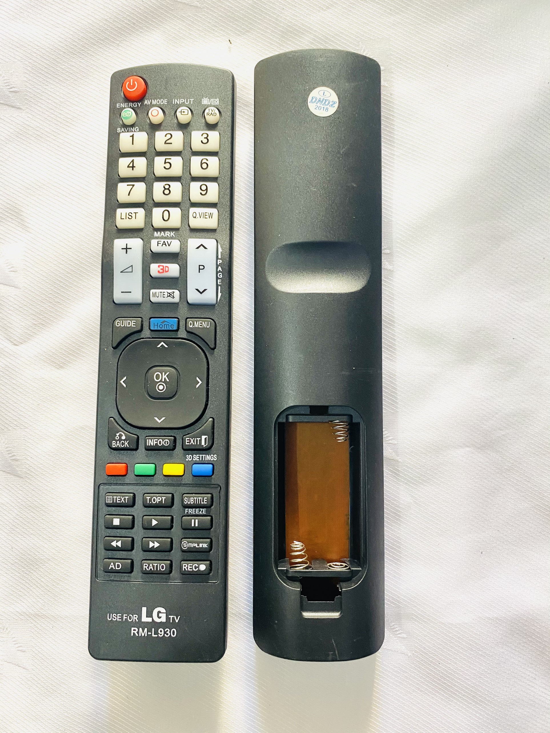 Remote tivi LG RM-L930+2 (HT61)