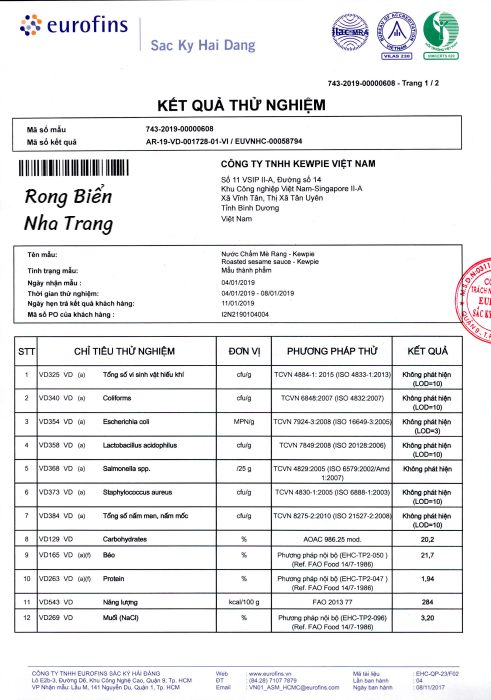 Nước sốt mè rang Kewpie 15ml