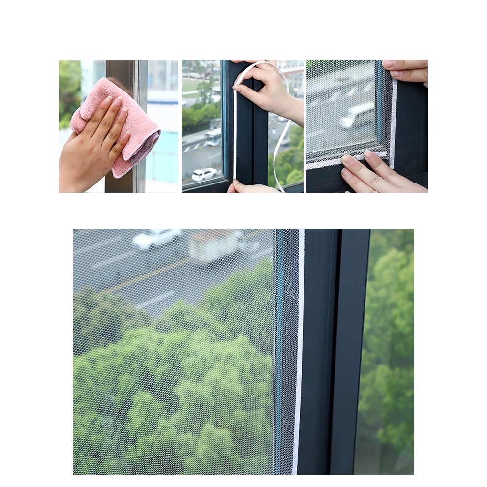 Màng Lưới Dán Cửa Sổ Chống Côn Trùng