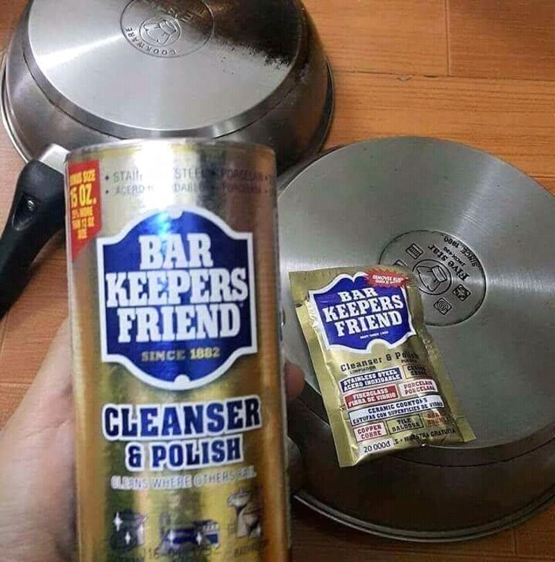 [HCM]BỘT TẨY RỬA ĐA NĂNG Bar Keepers Friend BKF