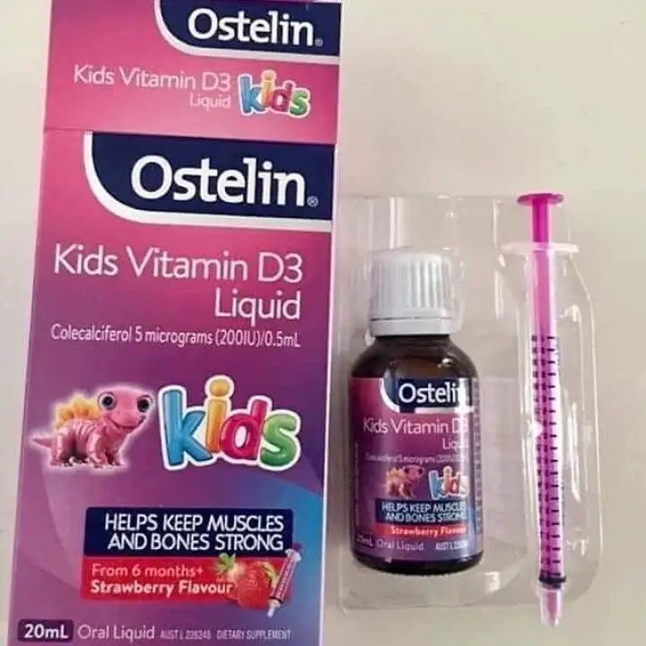 Ostelin Vitamin D Liquid Kids Dạng Nước Của Úc 20ml – 20ml - hàng ...