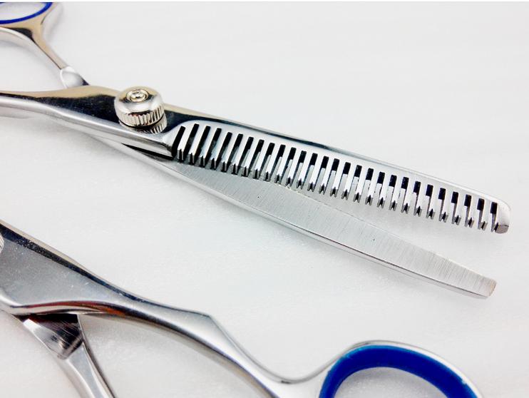 [HCM]Bộ 2 Kéo cắt và tỉa tóc VS SASSOON (tai xanh)