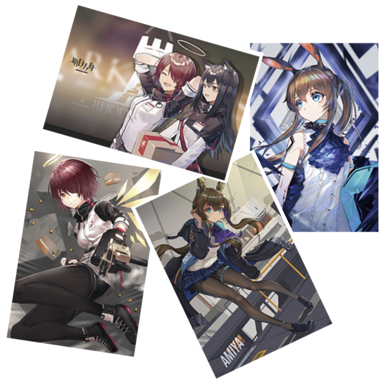 [HOT] Set 8 tấm tranh poster A3 Arknights anime siêu chất