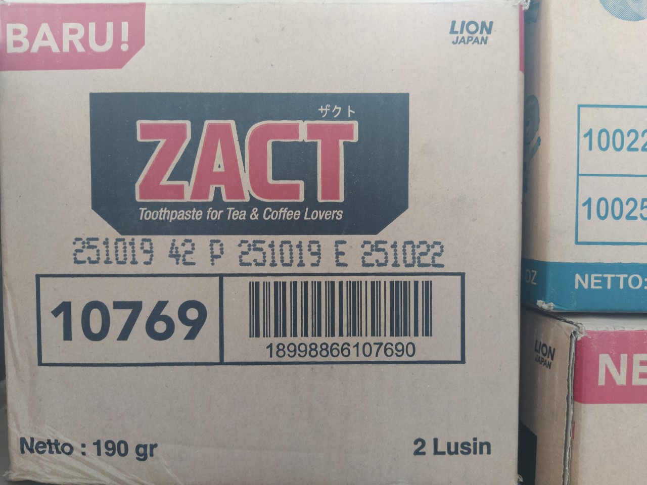 [HCM]Kem đánh răng Zact 190g nhập khẩu Indonesia