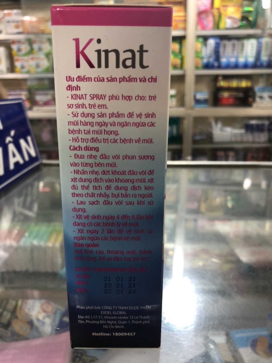 [HCM]KINAT- XỊT MŨI AN TOÀN CHO BÉ