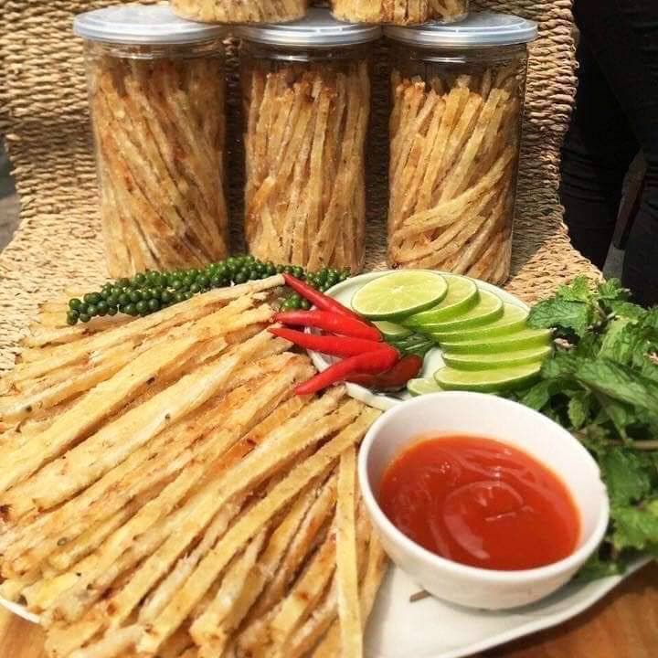 khô cá thiều que hộp 200g