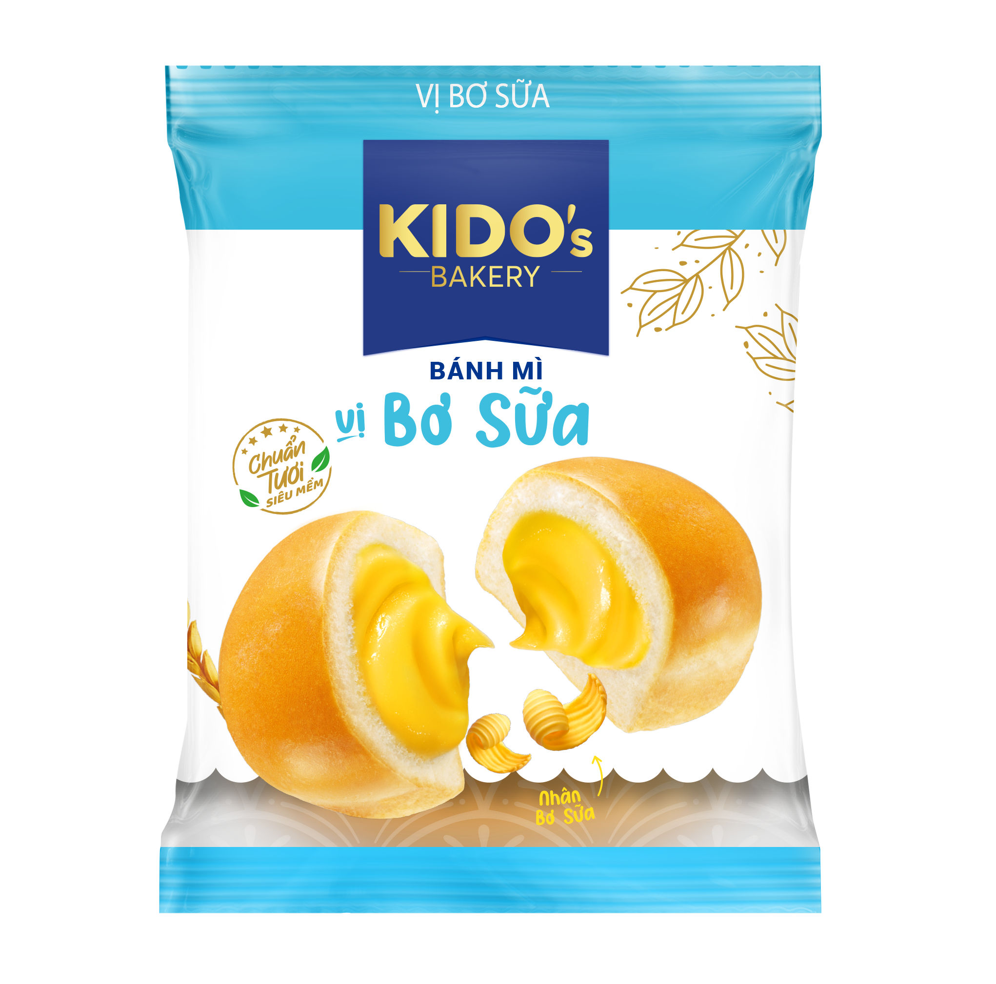 Bánh Mì Tươi Kido's Tròn Combo 5 cái